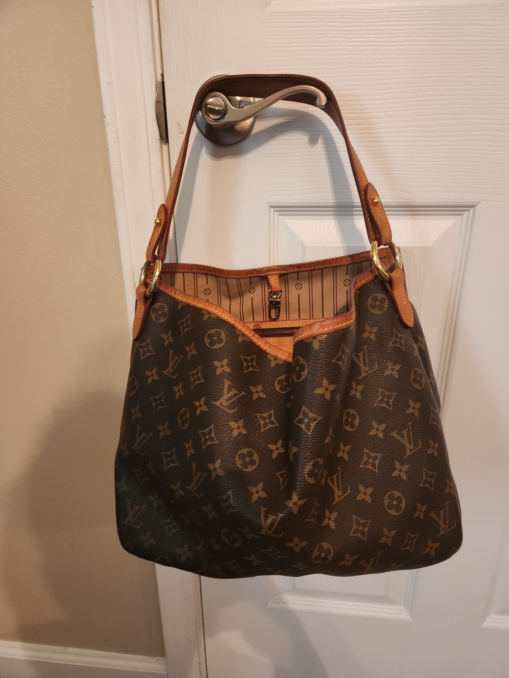 Louis-Vuitton Delightful MM Classic Monogram Shoulder Bag